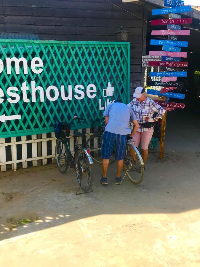 Green Guesthouse Dondet Don Det Luaran gambar